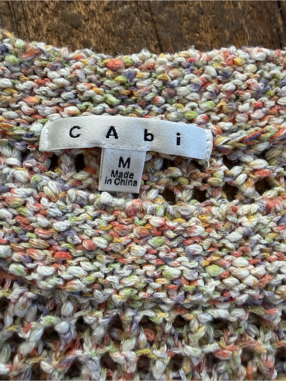 Cabi Style# 196 Sorbet Pullover Sweater Size S - Picture 5 of 9